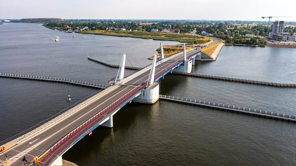 Most Zwodzony nad Martwą Wisłą